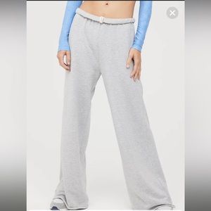 OFFLINE by aerie OTT Fleece Super Wide Leg Pant